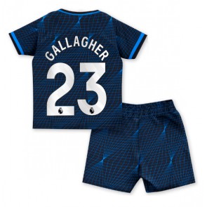 Chelsea Conor Gallagher #23 Gostujuci Dres za Dječji 2023-24 Kratak Rukavima (+ kratke hlače)